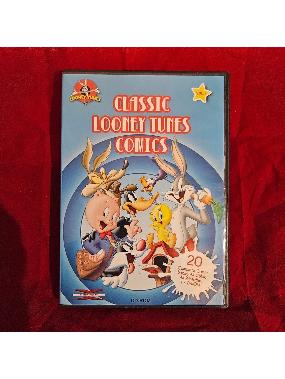 Classic Looney Tunes Comics Vol 1 CD ROM - Bugs Bunny, Daffy Duck & More